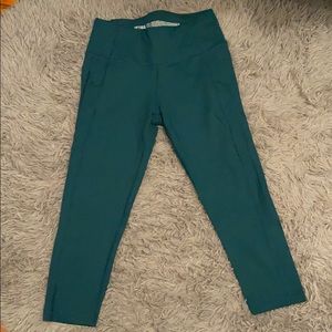 Teal Victoria’s Secret leggings